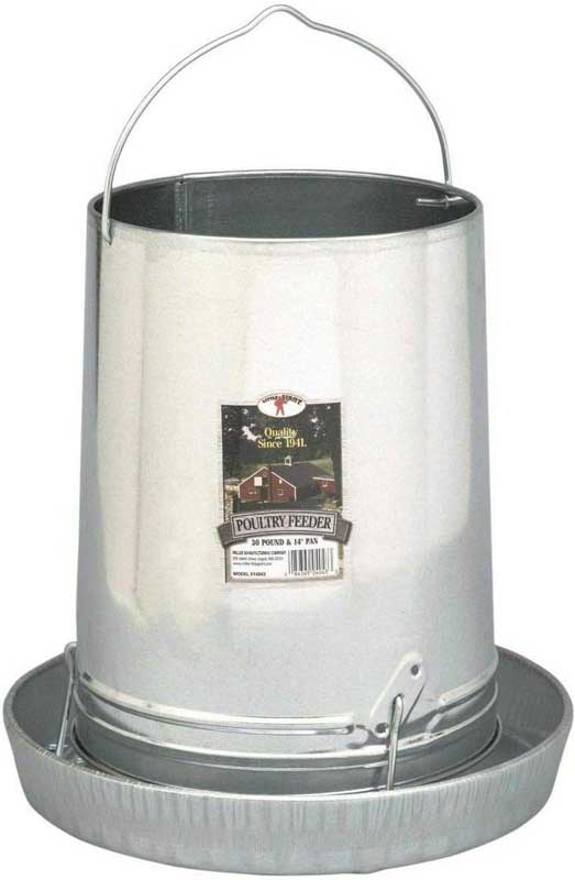 Little Giant 30-Pound Hanging Metal Poultry Feeder