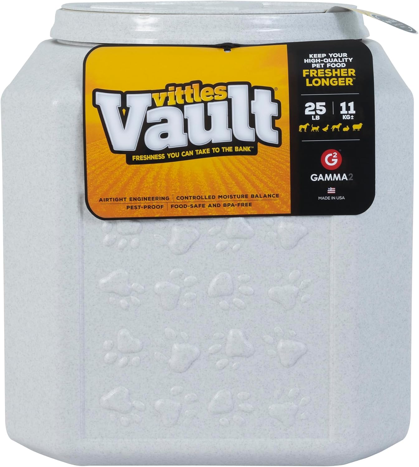 Product image: Gamma2 Vittles Vault airtight feed storage container